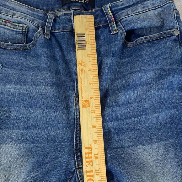 Judy Blue Jeans Womens‎ 11/30  Ankle Skinny Ripped Distressed 28 Slimming - Picture 10 of 16